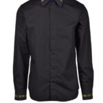 Camicia manica lunga Versace Jeans Couture Nero - Foto 1