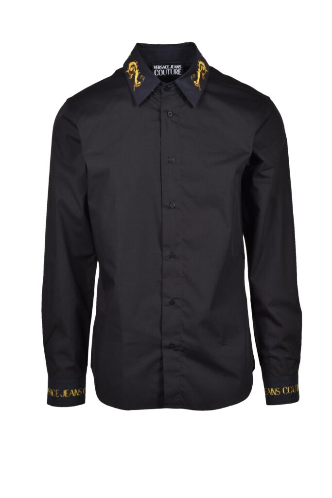Camicia manica lunga Versace Jeans Couture  Nero