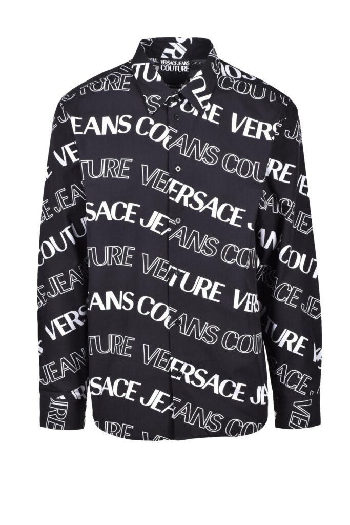 Camicia manica lunga Versace Jeans Couture  Nero