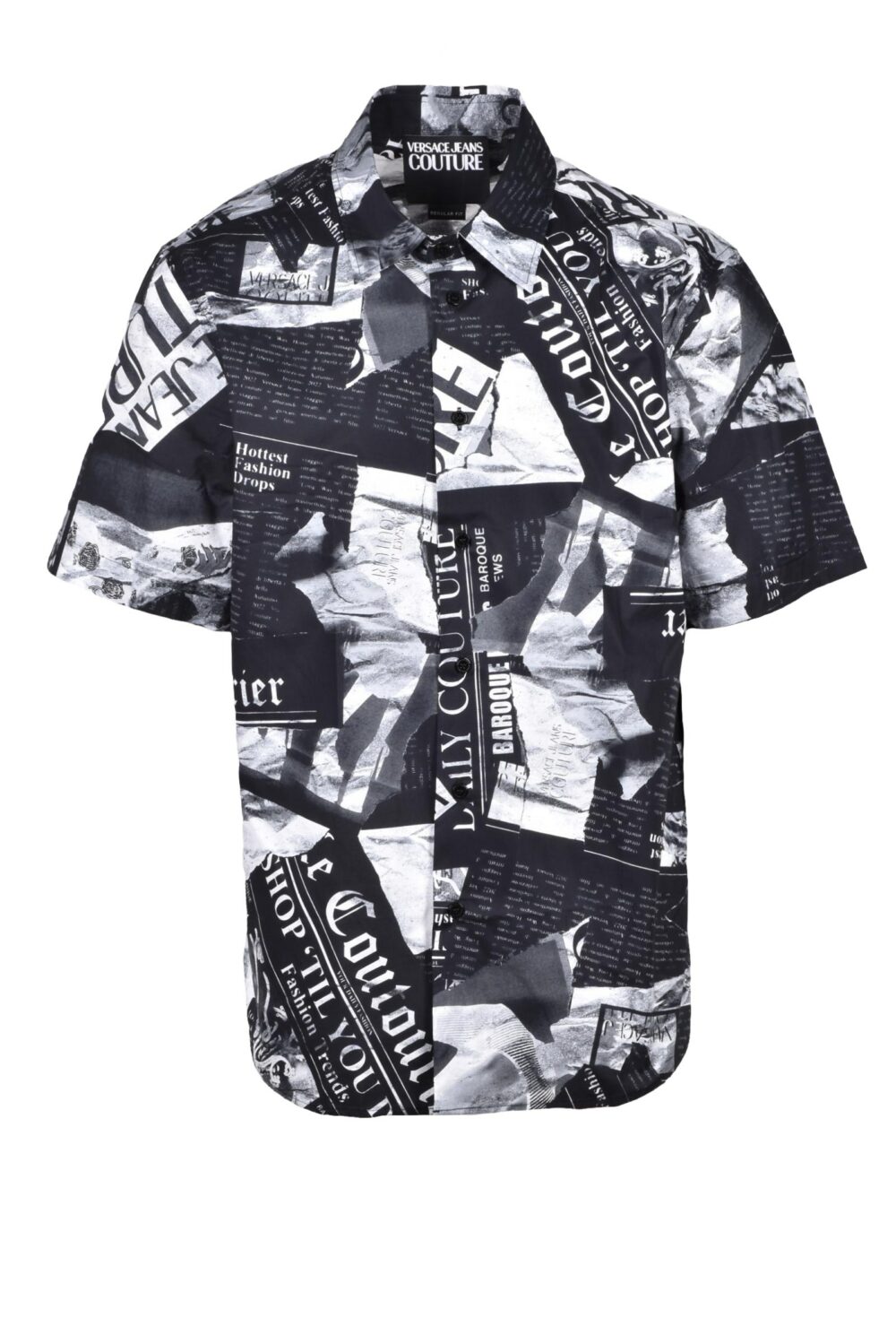 Camicia manica lunga Versace Jeans Couture Nero - Foto 1