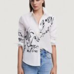 Camicia manica lunga Desigual cam hera Bianco - Foto 1