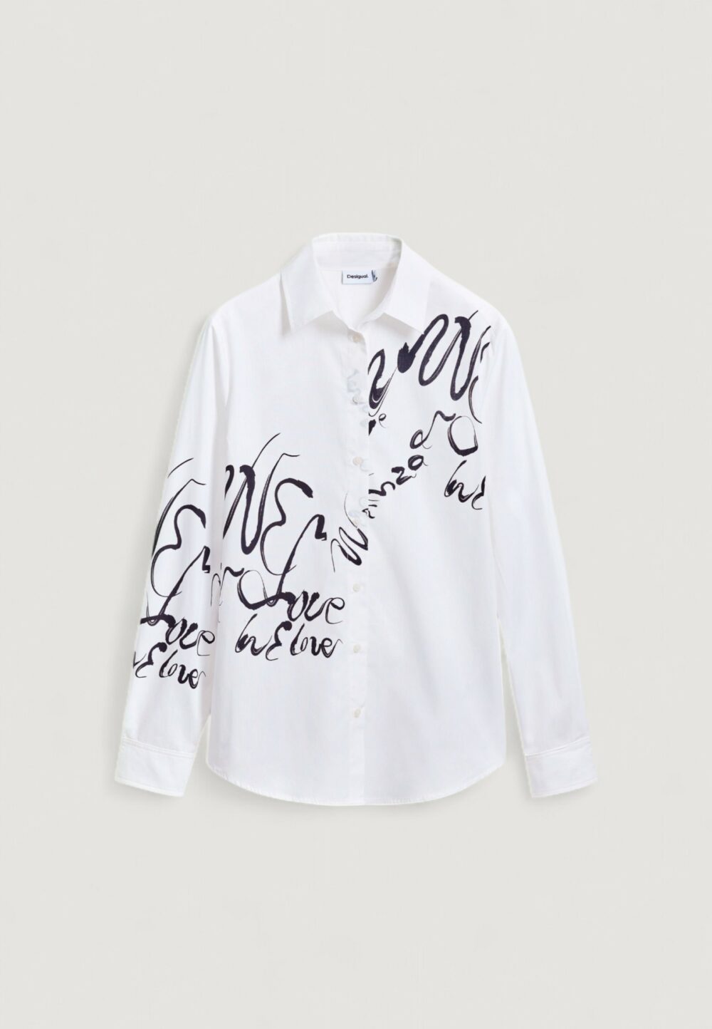 Camicia manica lunga Desigual cam hera Bianco - Foto 5