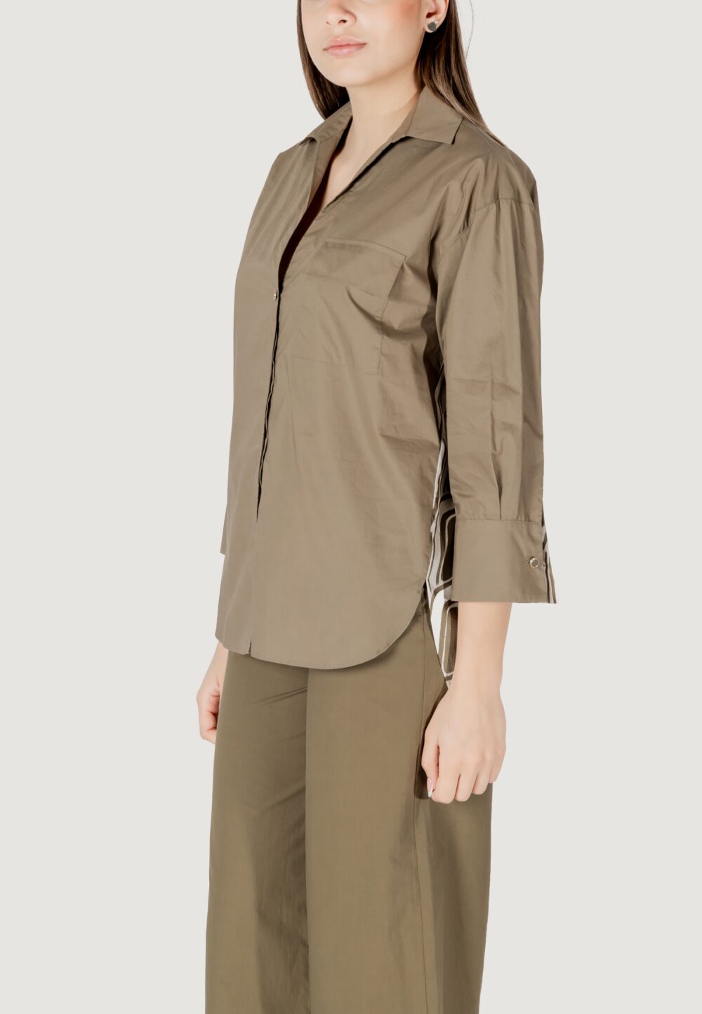 Camicia manica lunga Liu-Jo ts m/l Verde - Foto 4