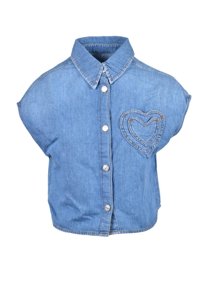 Camicia manica lunga MOSCHINO JEANS  Blu