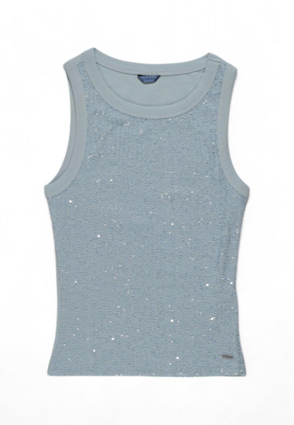 Canotta Guess alexia sequins tank Azzurro - Foto 9