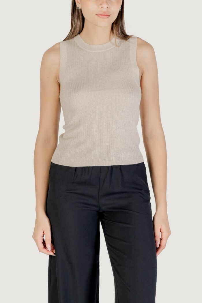Canotta Jacqueline de Yong jdybodilla s/l o-neck top knt Rosa Cipria