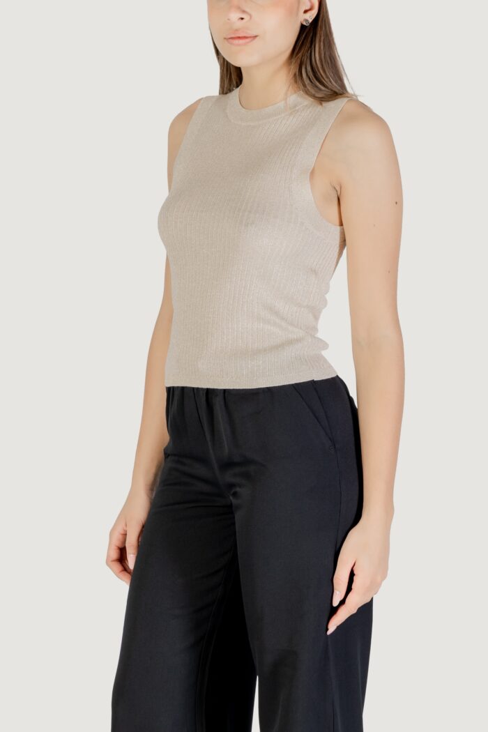 Canotta Jacqueline de Yong jdybodilla s/l o-neck top knt Rosa Cipria