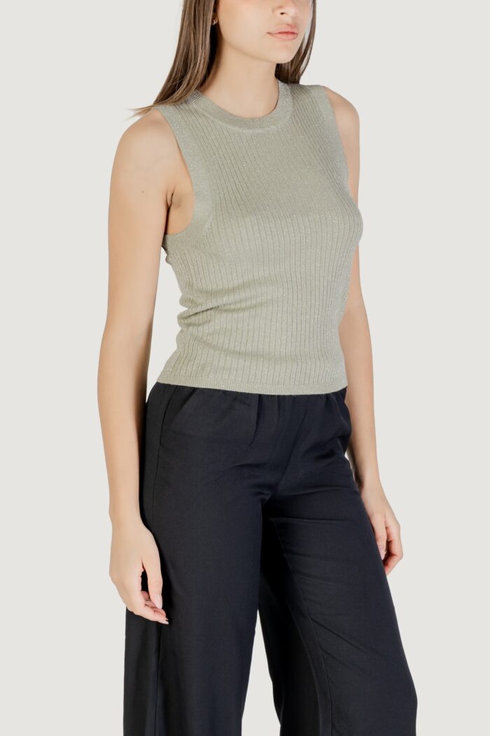 Canotta Jacqueline de Yong jdybodilla s/l o-neck top knt Tiffany