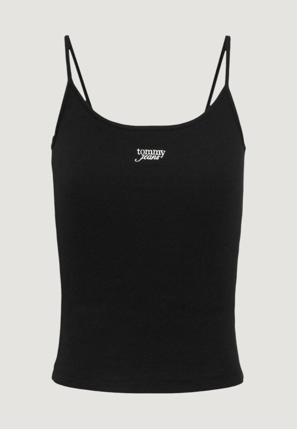Canotta Tommy Hilfiger Jeans tjw script strappy Nero - Foto 4