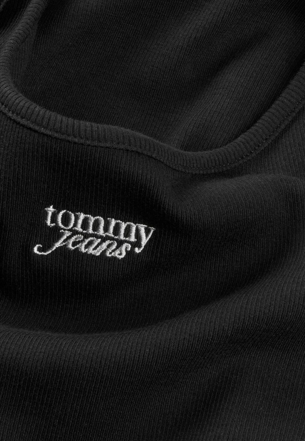 Canotta Tommy Hilfiger Jeans tjw script strappy Nero - Foto 6