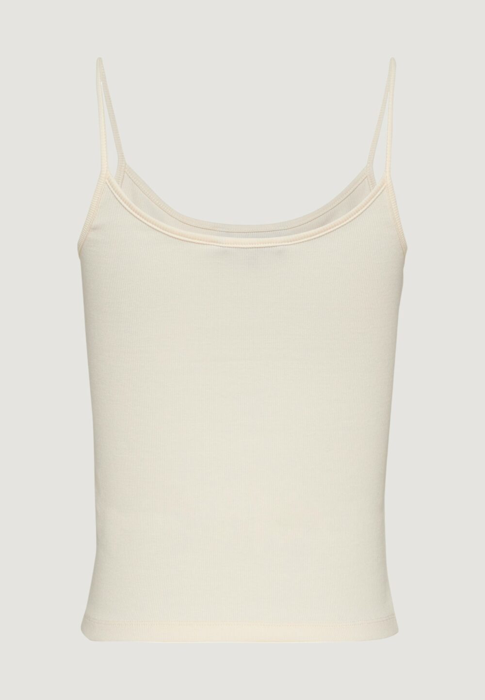 Canotta Tommy Hilfiger Jeans tjw script strappy Panna - Foto 5