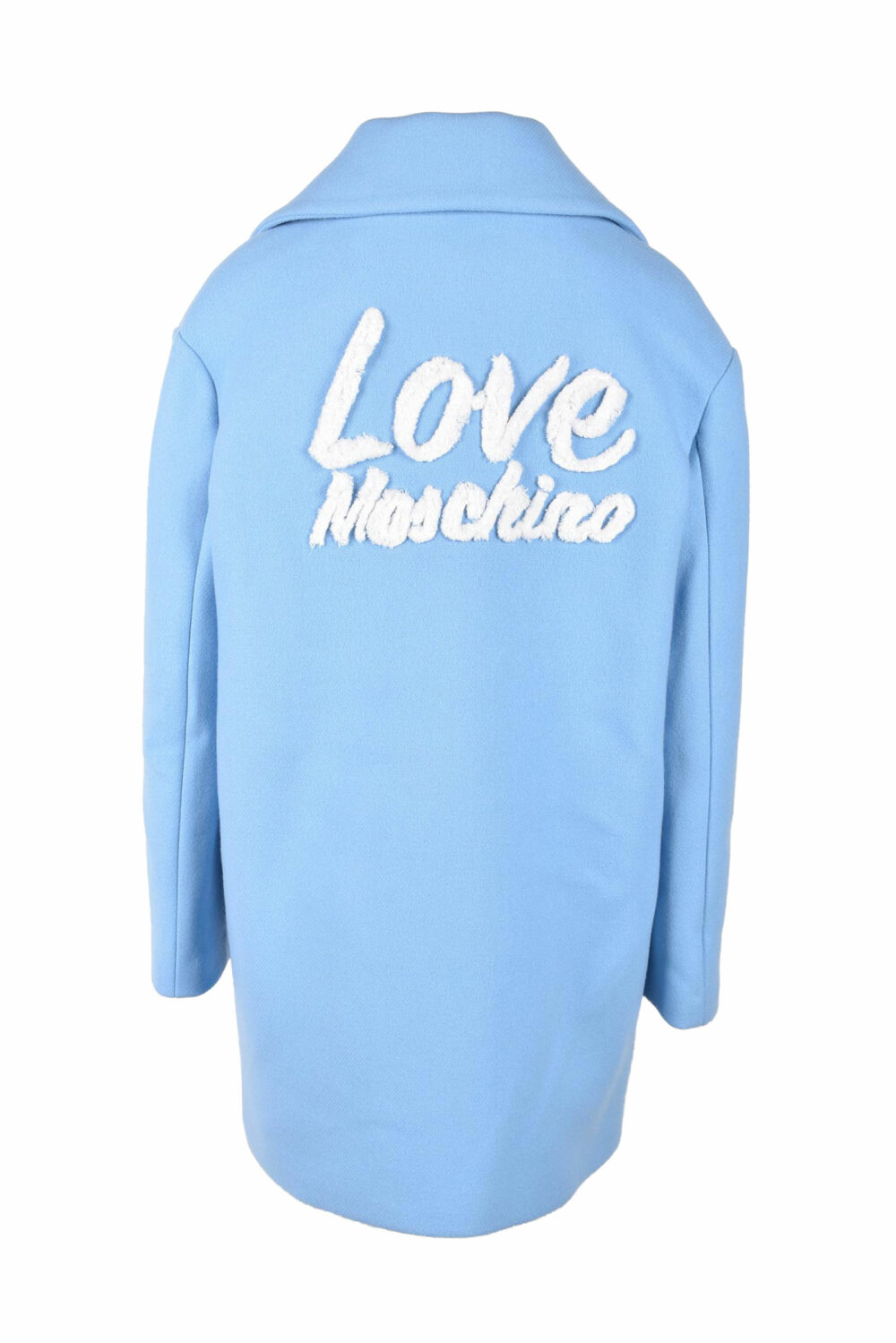 Cappotto Love Moschino Azzurro - Foto 1