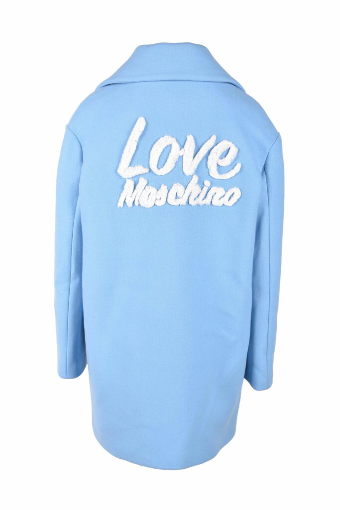 Cappotto Love Moschino  Azzurro