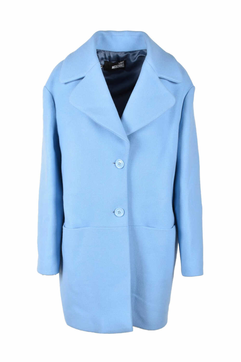 Cappotto Love Moschino Azzurro - Foto 2