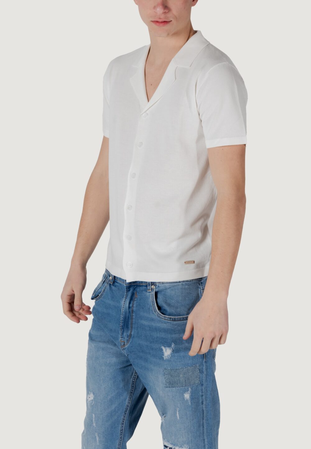Cardigan Gianni Lupo Bianco - Foto 4