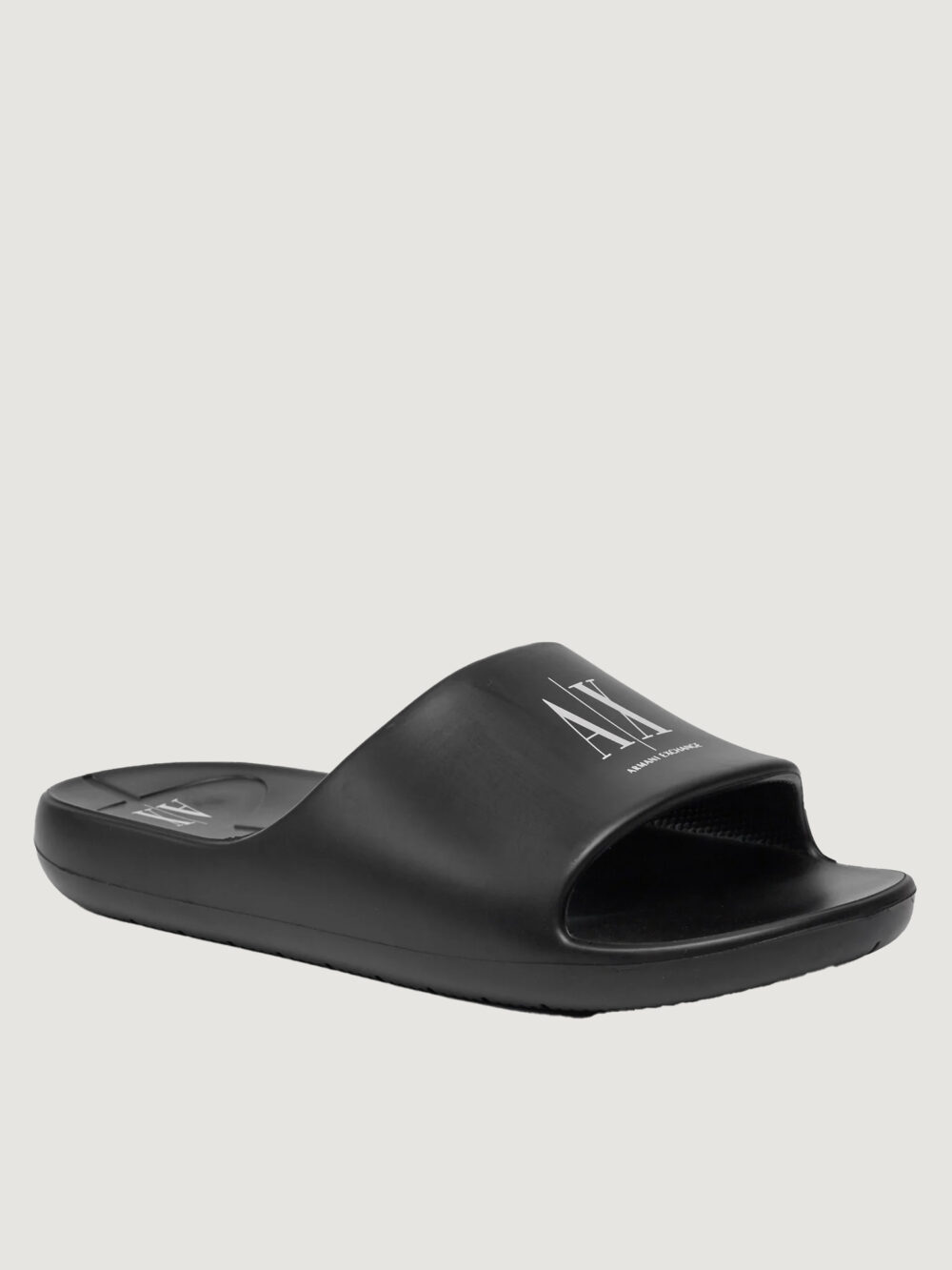 Ciabatte Armani Exchange Black-White - Foto 1