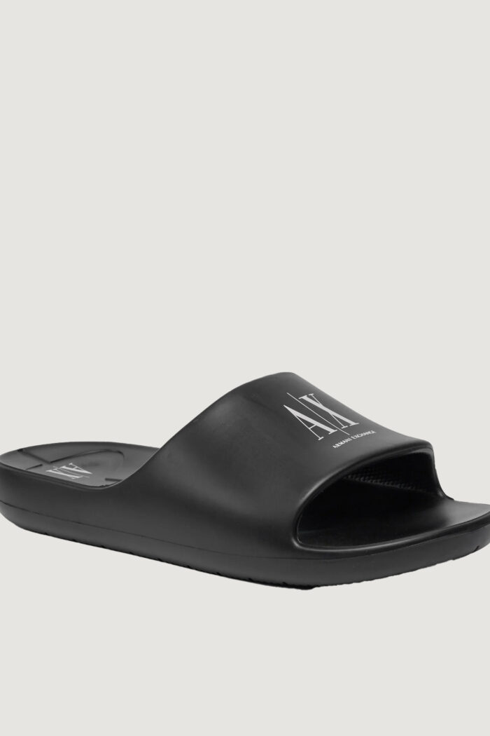 Ciabatte Armani Exchange  Black-White