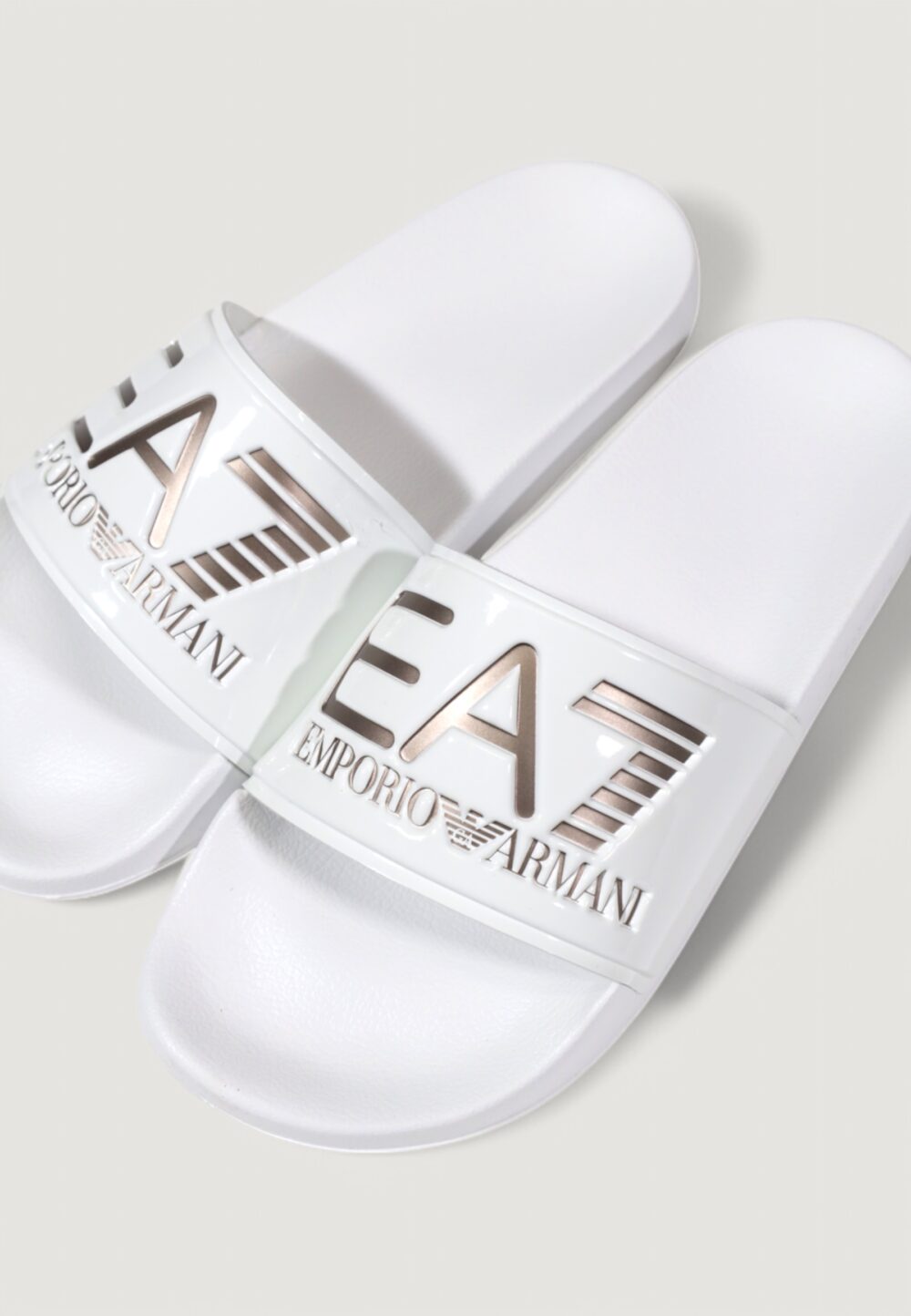 Ciabatte con fascia EA7 Rosa - Bianco - Foto 2