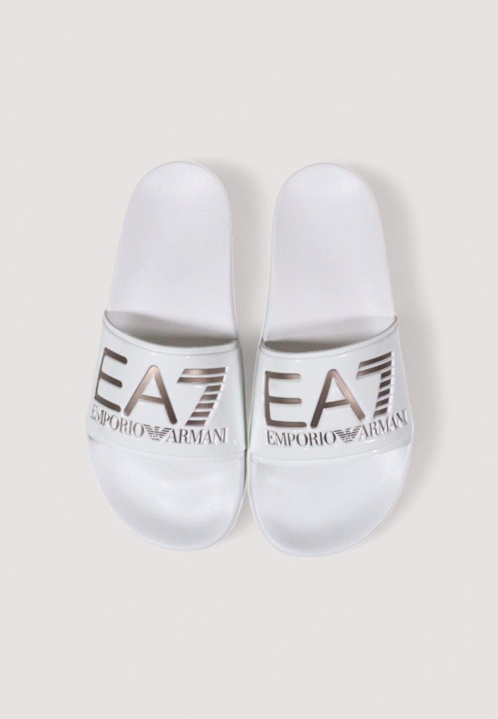 Ciabatte con fascia EA7 Rosa - Bianco - Foto 9