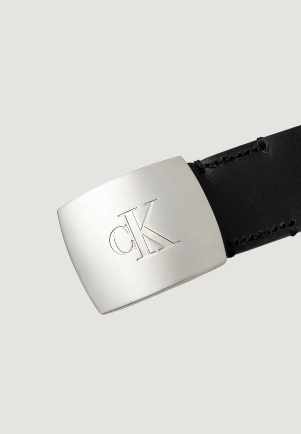 Cinta Calvin Klein Jeans clamp buckle 38mm Nero - Foto 4
