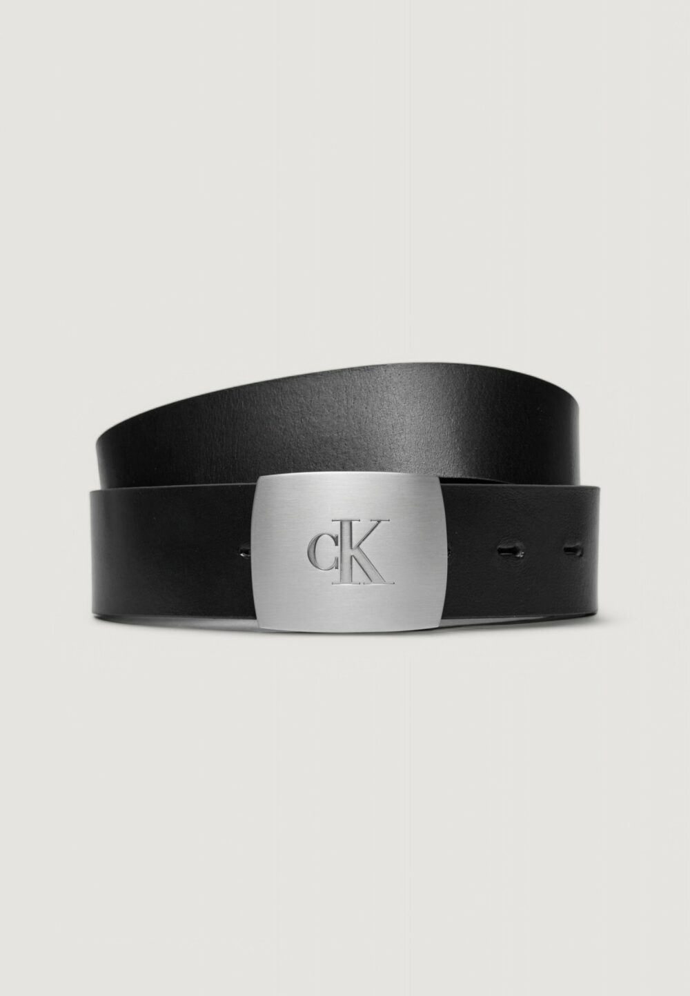 Cinta Calvin Klein Jeans clamp buckle 38mm Nero - Foto 1