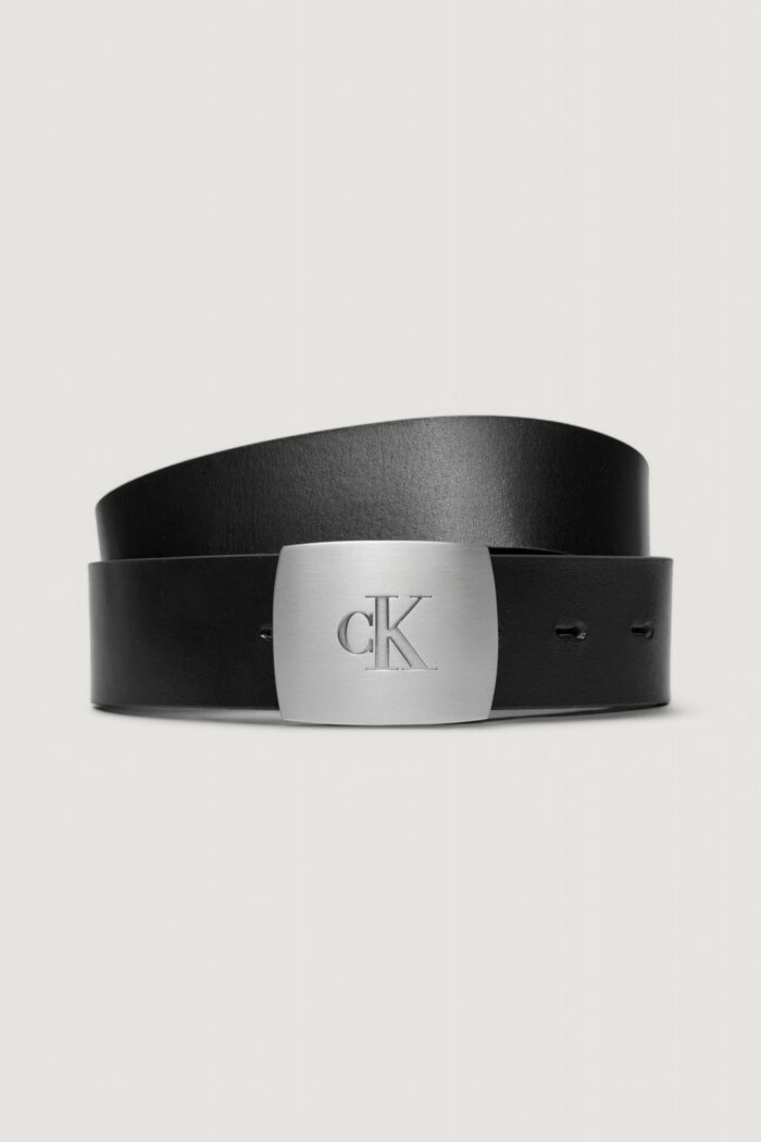 Cinta Calvin Klein Jeans clamp buckle 38mm Nero