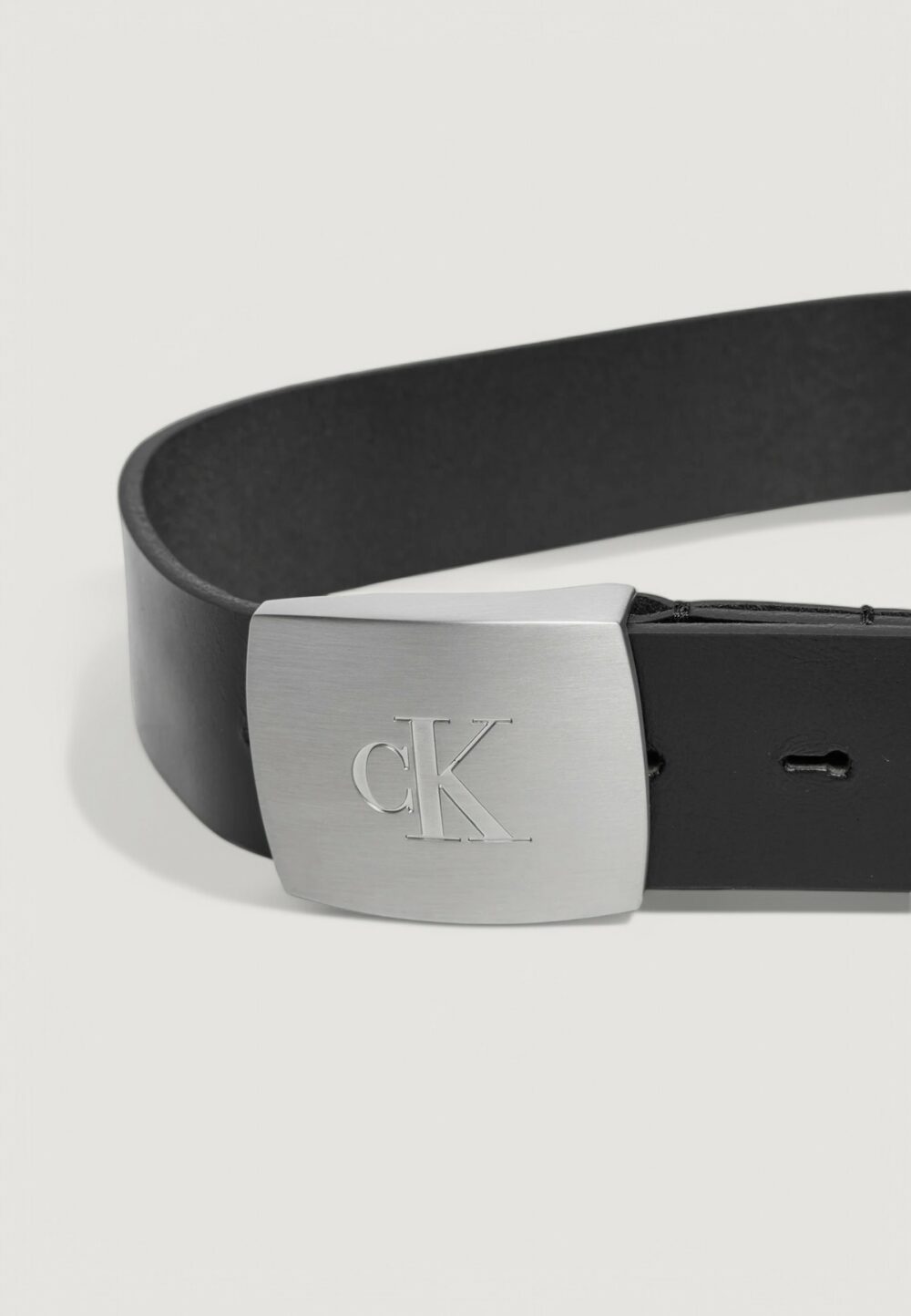 Cinta Calvin Klein Jeans clamp buckle 38mm Nero - Foto 3