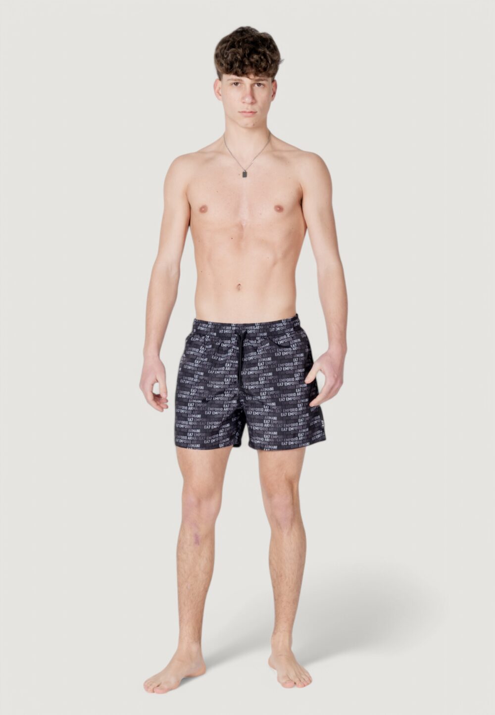 Costume boxer EA7 Black-White - Foto 8