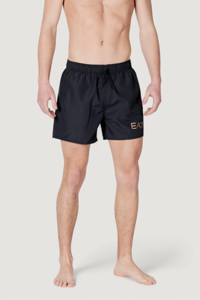 Costume boxer EA7 7m000519 af13049 Black gold