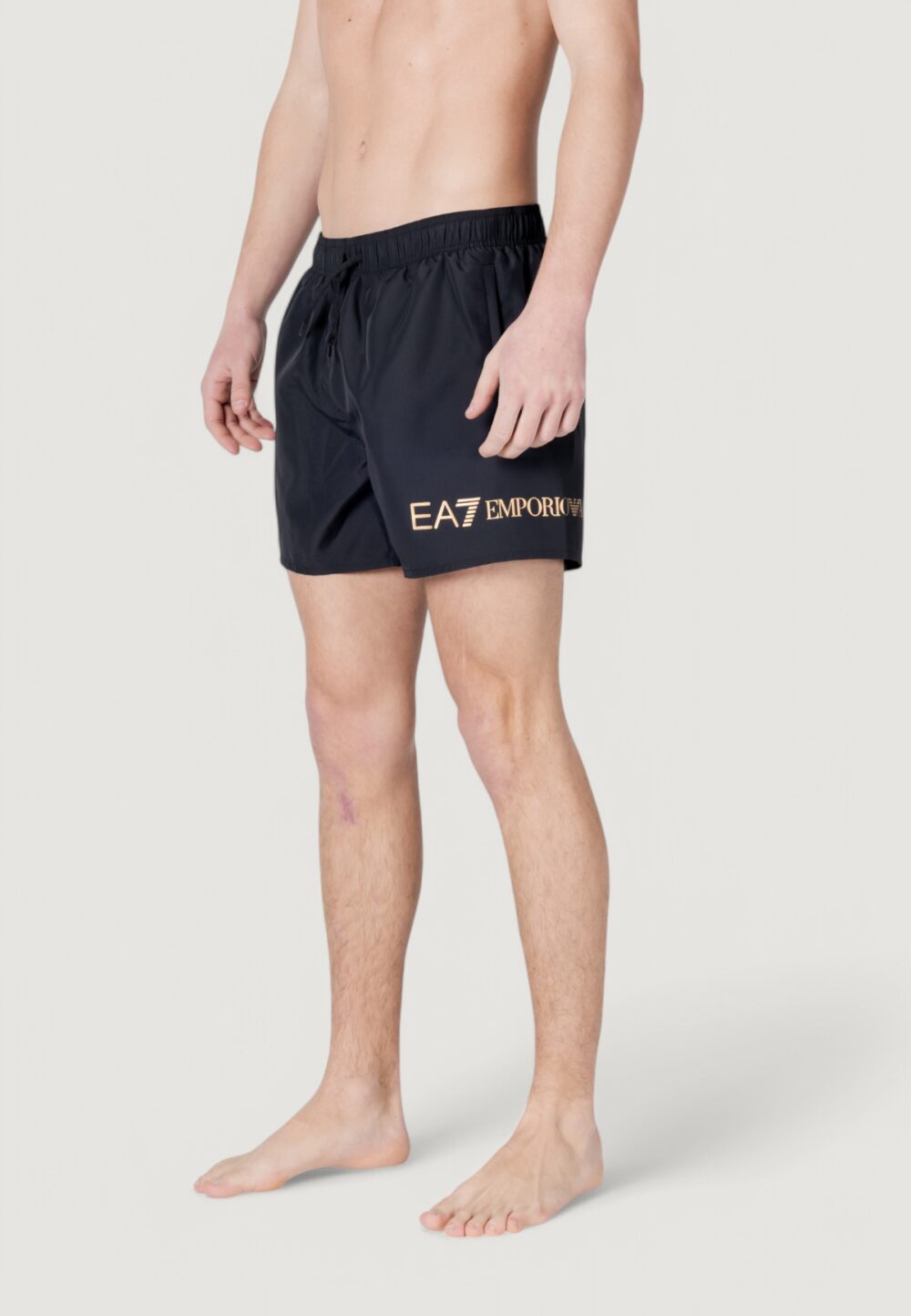 Costume boxer EA7 7m000519 af13049 Black gold - Foto 3