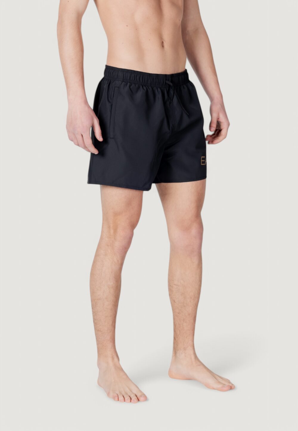 Costume boxer EA7 7m000519 af13049 Black gold - Foto 4