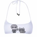 Reggiseno mare KARL LAGERFELD Bianco - Foto 1