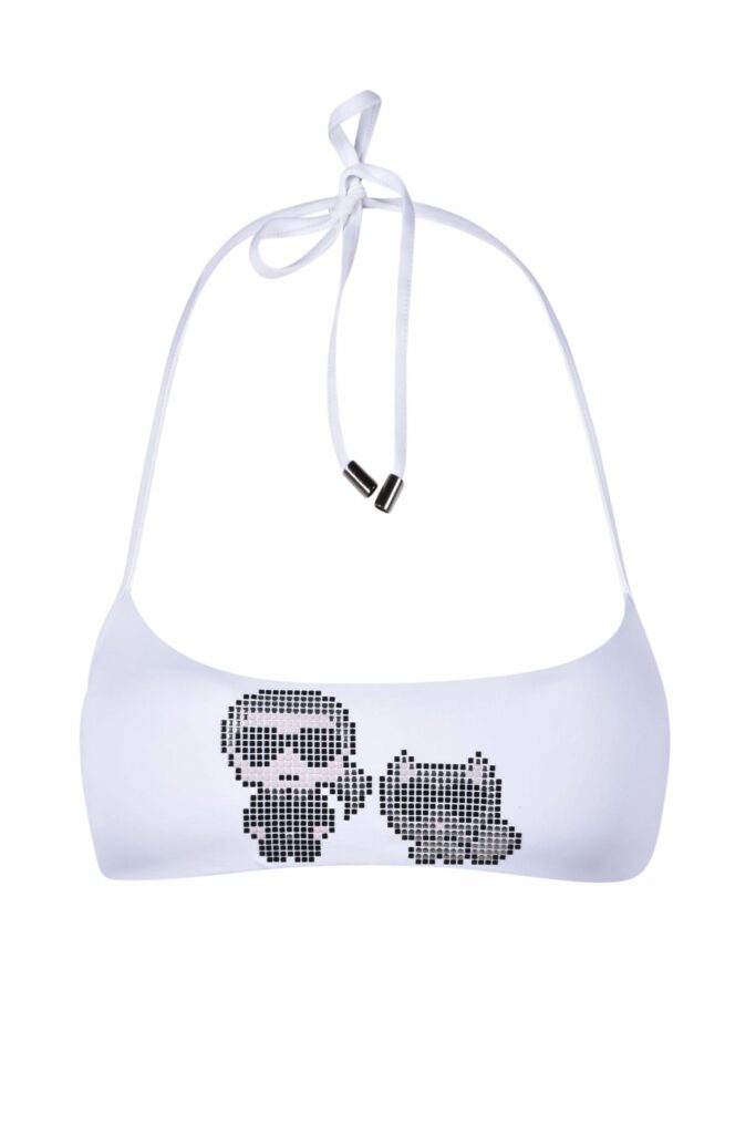 Reggiseno mare KARL LAGERFELD  Bianco