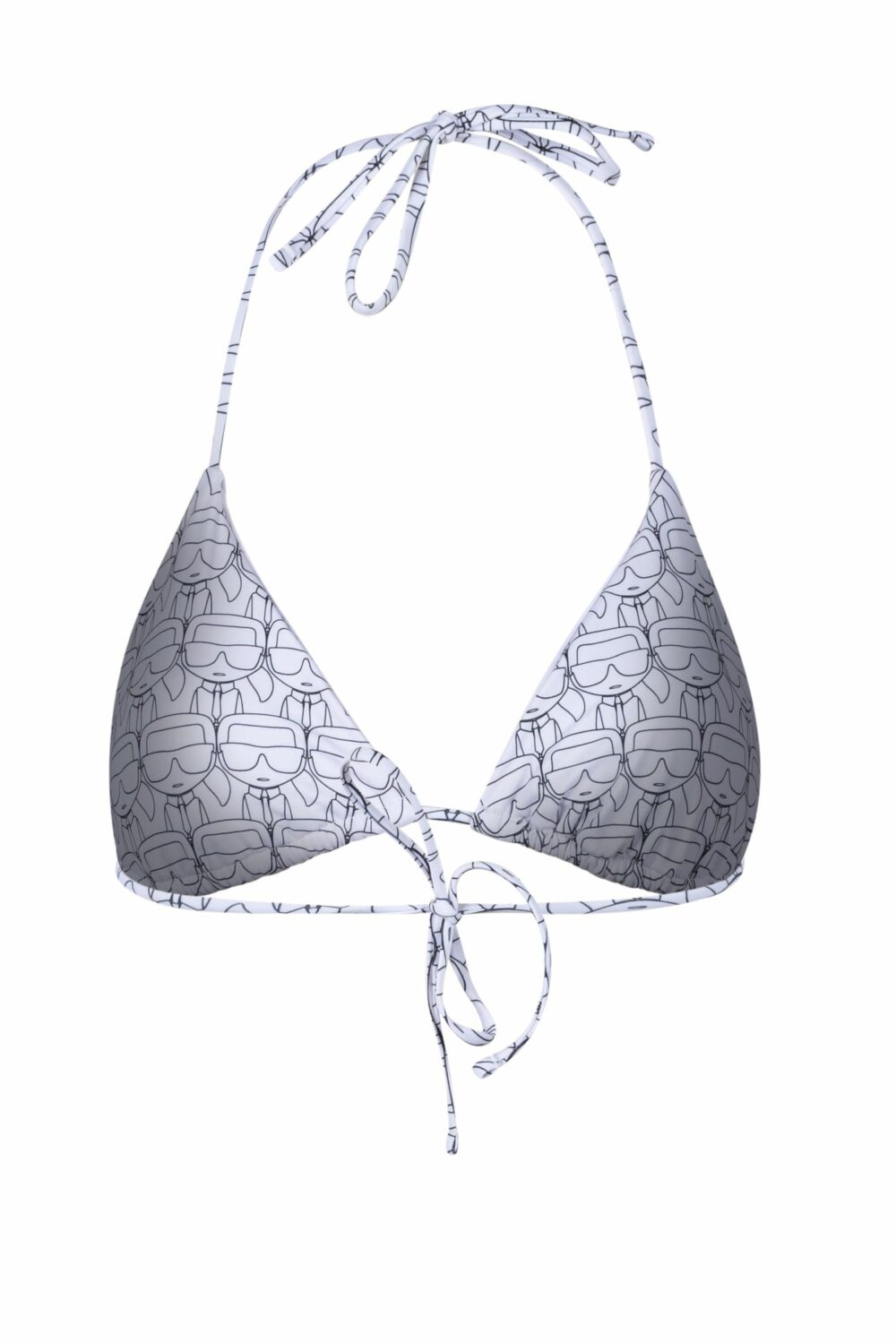 Reggiseno mare KARL LAGERFELD Bianco - Foto 2