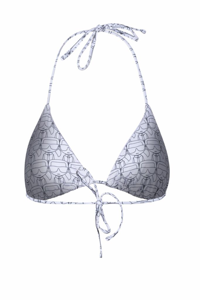 Reggiseno mare KARL LAGERFELD  Bianco