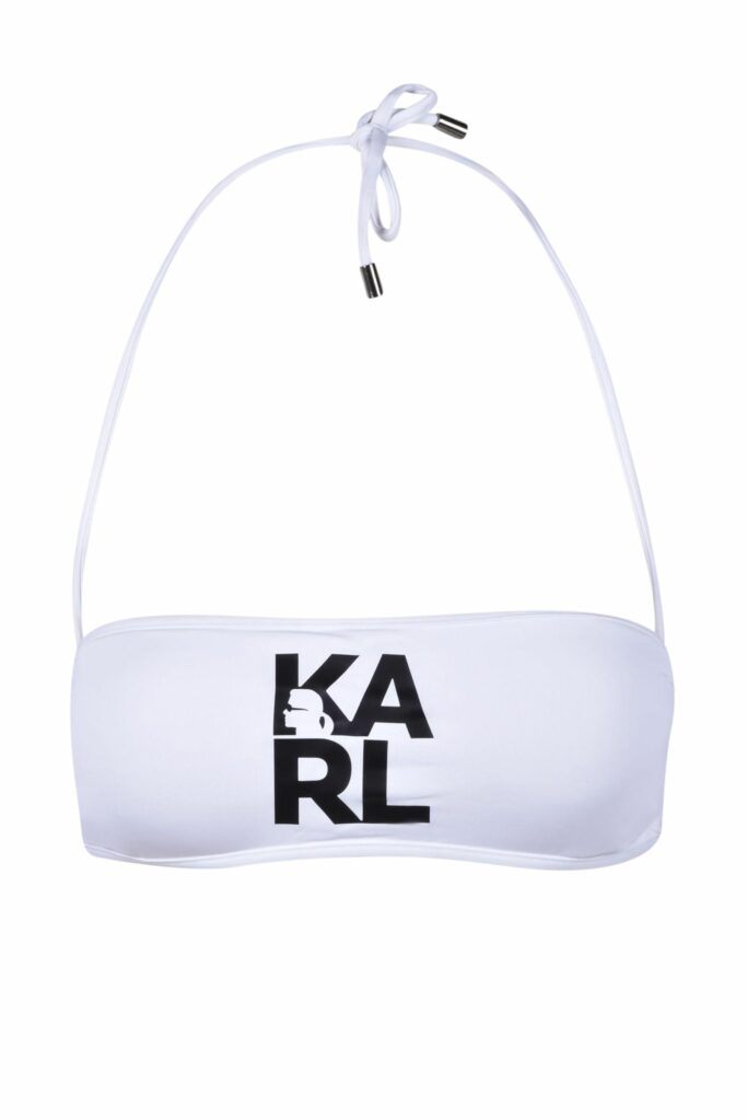 Reggiseno mare KARL LAGERFELD  Bianco