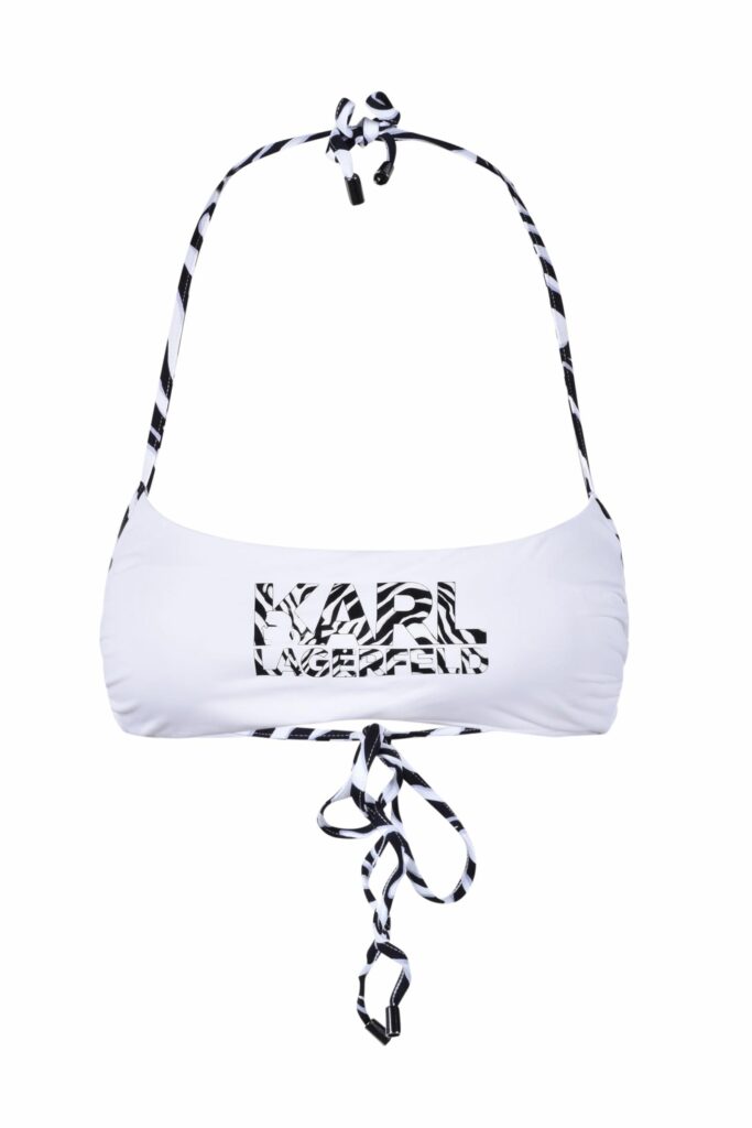 Reggiseno mare KARL LAGERFELD  Bianco