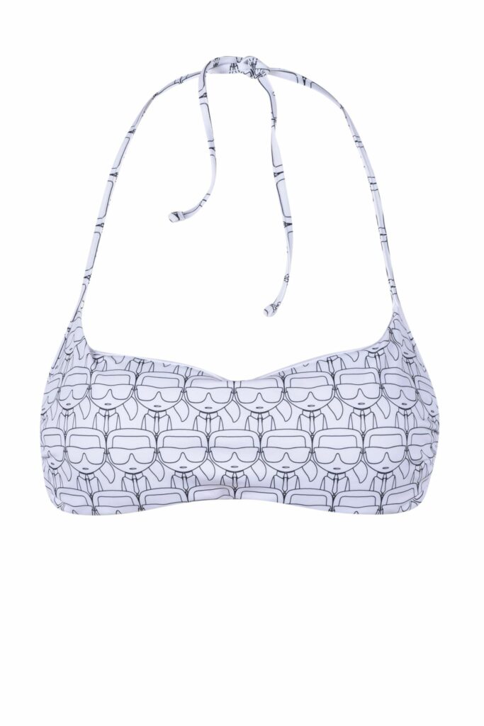 Reggiseno mare KARL LAGERFELD  Bianco