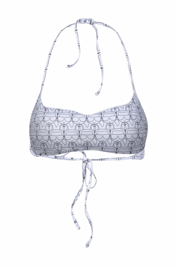 Reggiseno mare KARL LAGERFELD  Bianco