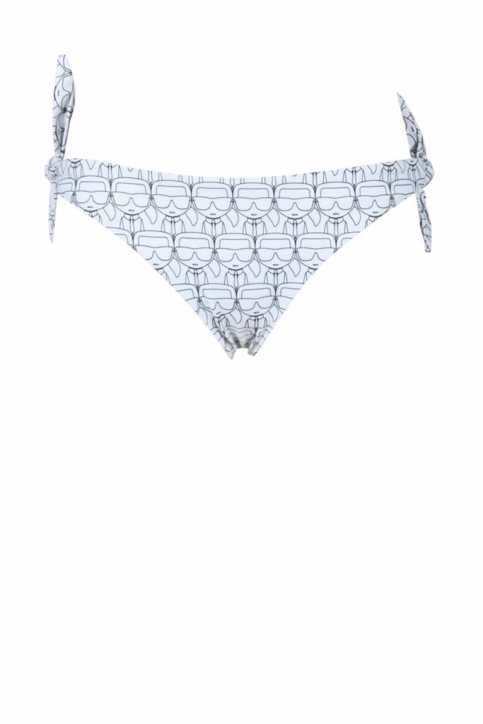 Slip mare KARL LAGERFELD  Bianco