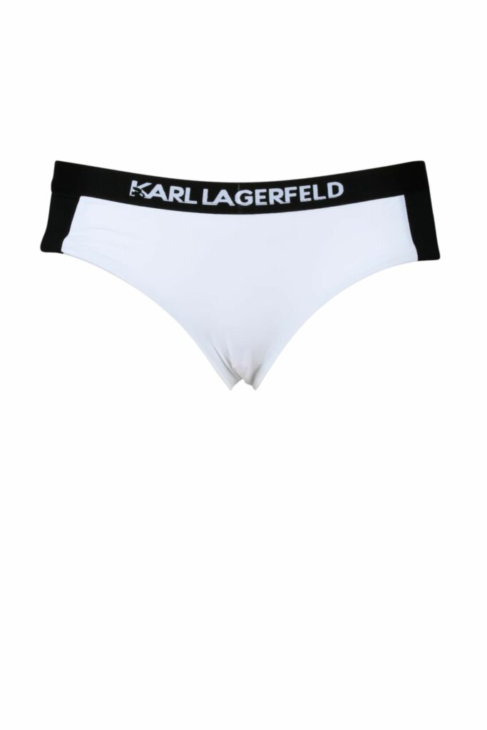Slip mare KARL LAGERFELD  Bianco
