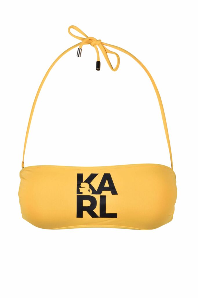 Reggiseno mare KARL LAGERFELD  Giallo
