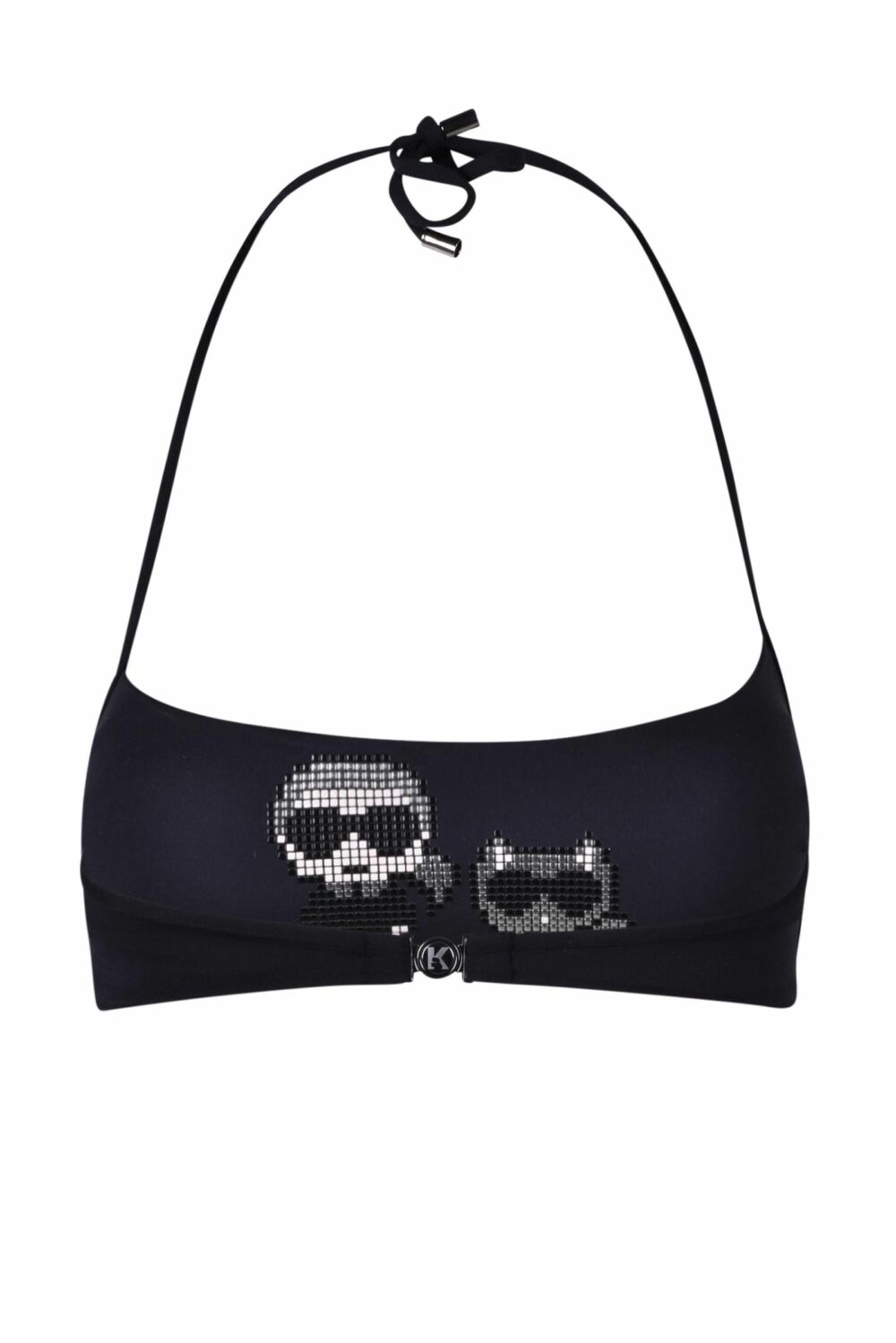 Reggiseno mare KARL LAGERFELD Nero - Foto 2