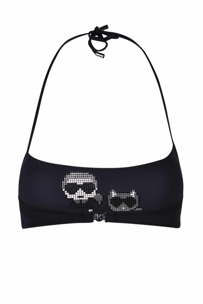 Reggiseno mare KARL LAGERFELD  Nero