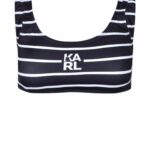 Reggiseno mare KARL LAGERFELD Nero - Foto 1