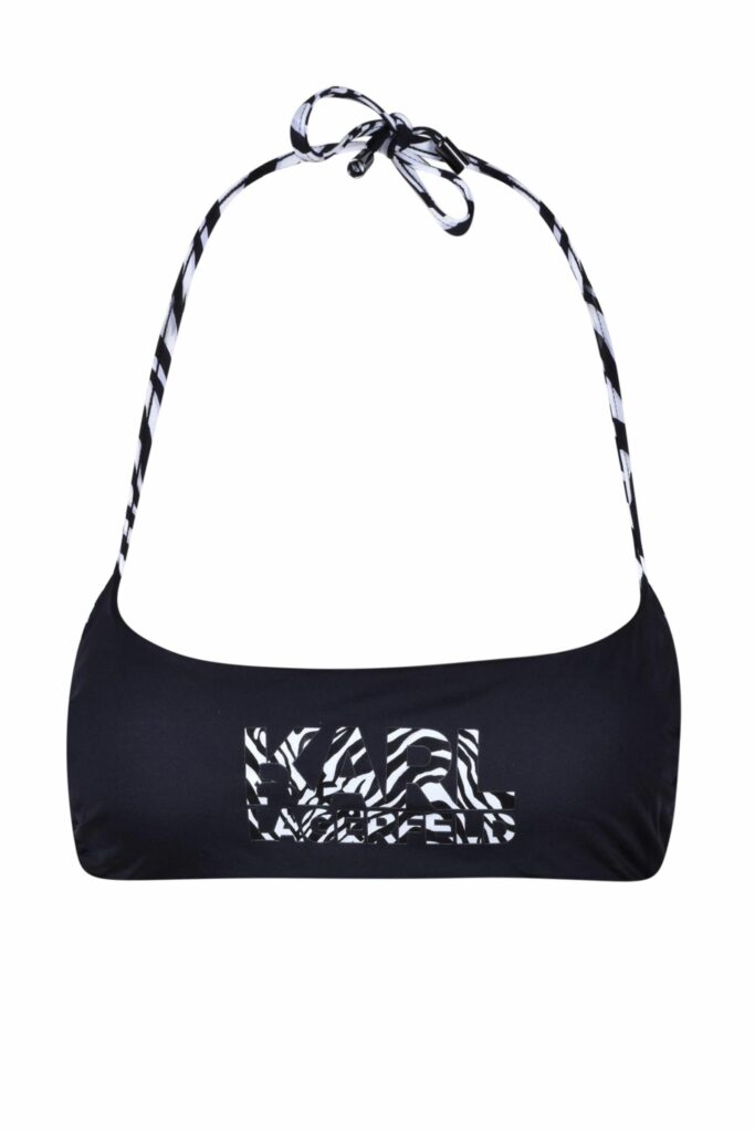 Reggiseno mare KARL LAGERFELD  Nero