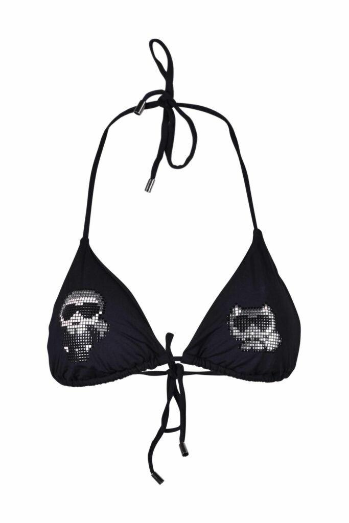 Reggiseno mare KARL LAGERFELD  Nero