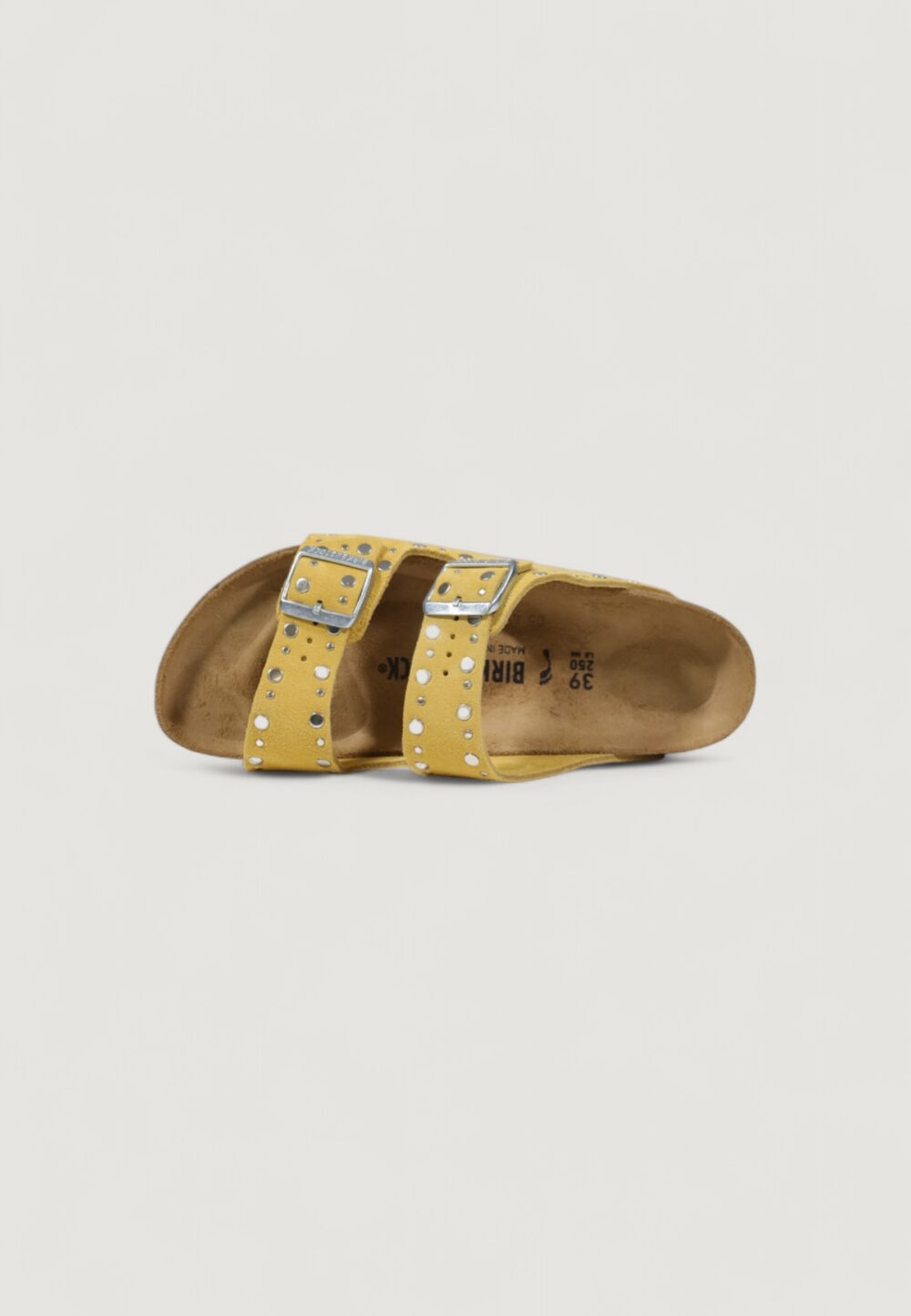 Ciabatte con fascia BIRKENSTOCK arizona rivet Ocra - Foto 5