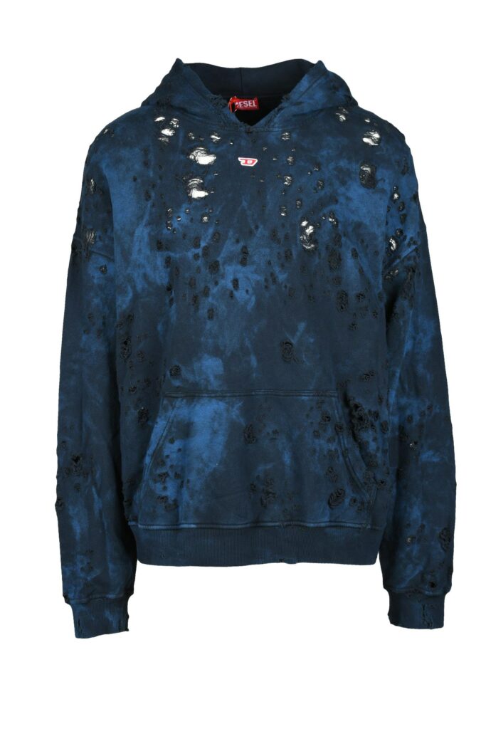 Felpa con cappuccio Diesel  Blu