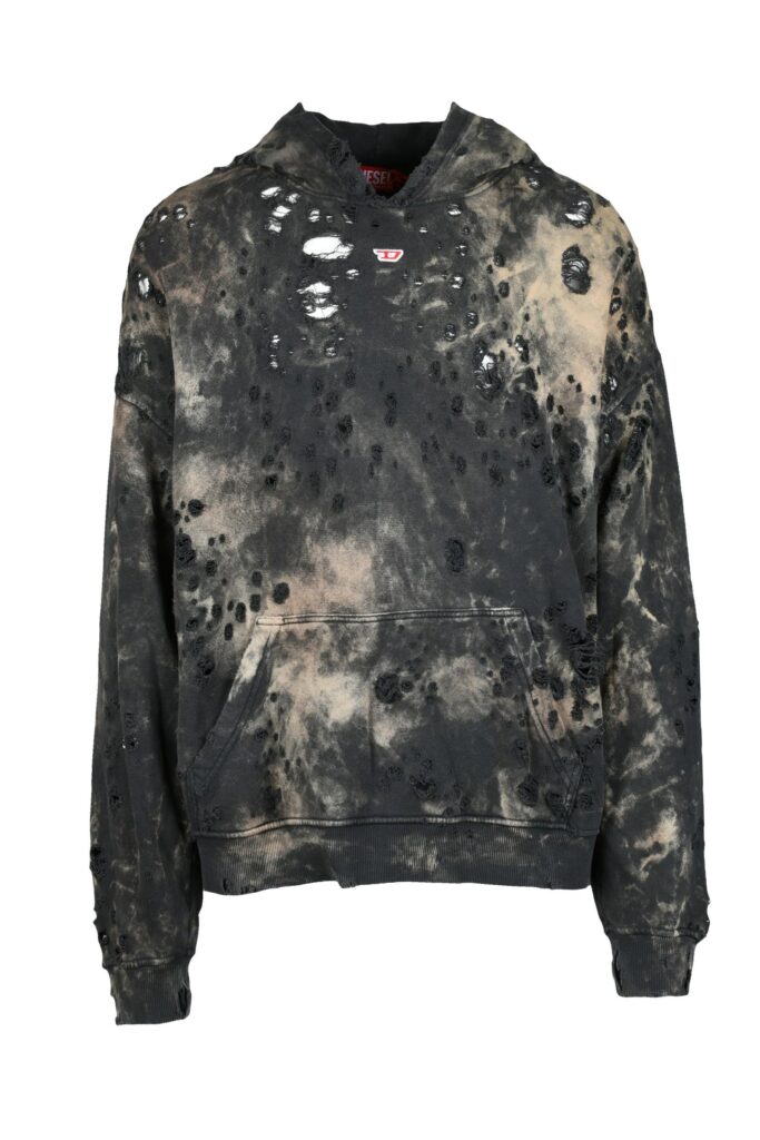 Felpa con cappuccio Diesel  Marrone